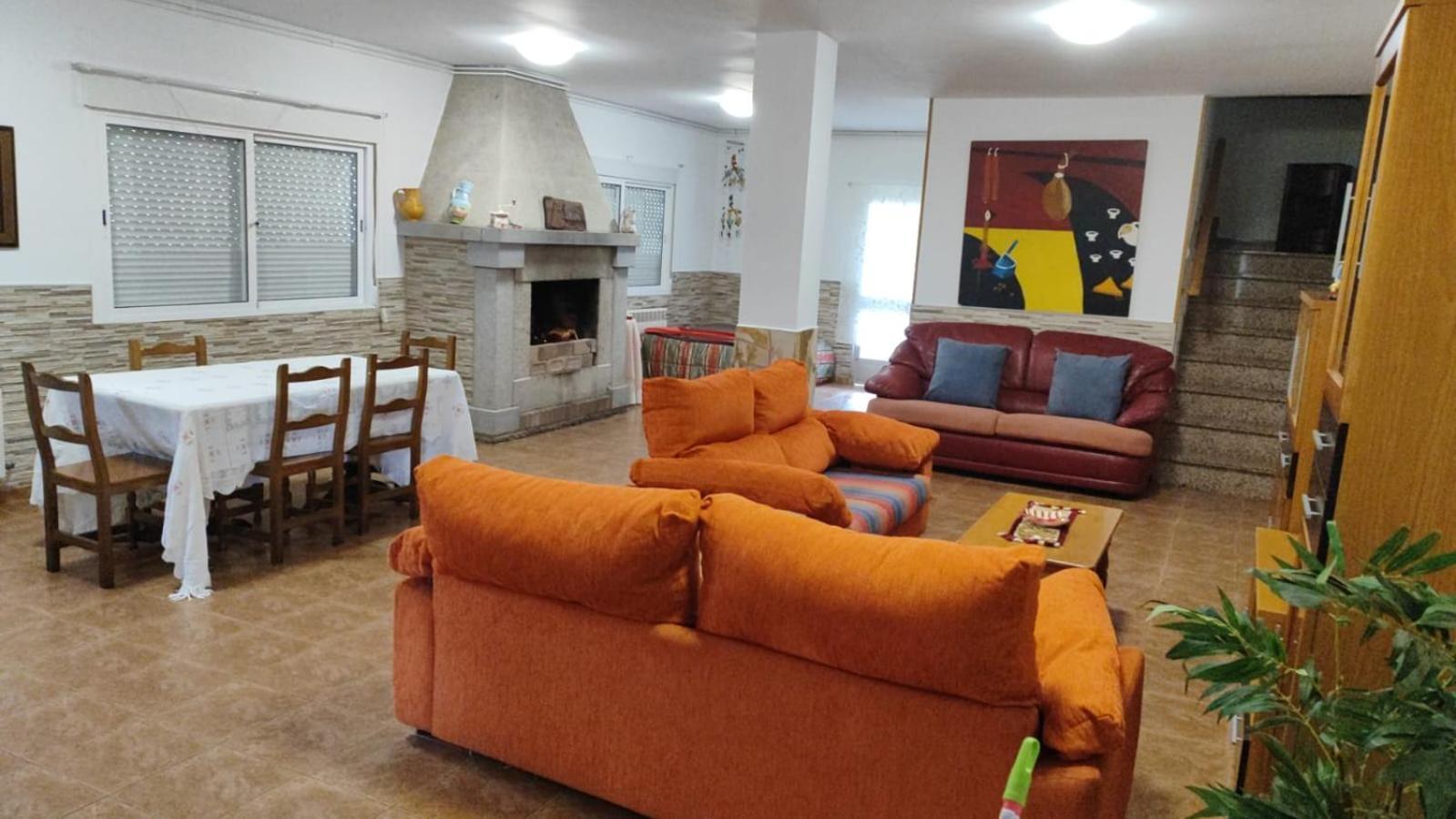 Casa De Campo Tranquila En Vilar Cerca De Santiago Touro Exterior foto